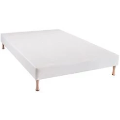 BELLECOUR LITERIE | Sommier Tapissier CONSTANTINE 160x200 Cm | Epaisseur 18 Cm | Blanc (pieds Non Inclus) - Blanc 9 BELLECOUR LITERIE | Sommier Tapissier CONSTANTINE 160x200 Cm | Epaisseur 18 Cm | Blanc (pieds Non Inclus) - Blanc -Sommier Soldes 50826468 4