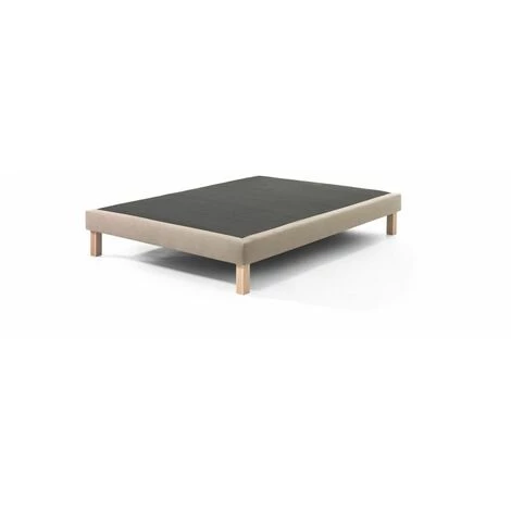 Sommier Tapissier En Peuplier Massif Fabriqué En France 120x200 Coloris Lin - LE MATELAS VERT 3 Sommier Tapissier En Peuplier Massif Fabriqué En France 120x200 Coloris Lin - LE MATELAS VERT