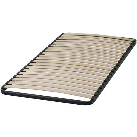 TERRE DE NUIT Cadre à Lattes En Métal Hauteur 4 Cm CONFORT 90x190 - Bleu Marine 5 TERRE DE NUIT Cadre à Lattes En Métal Hauteur 4 Cm CONFORT 90x190 - Bleu Marine – Image 3