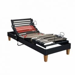 Sommier électrique Someo TPR 30 Anthracite 2x80x200 - Anthracite