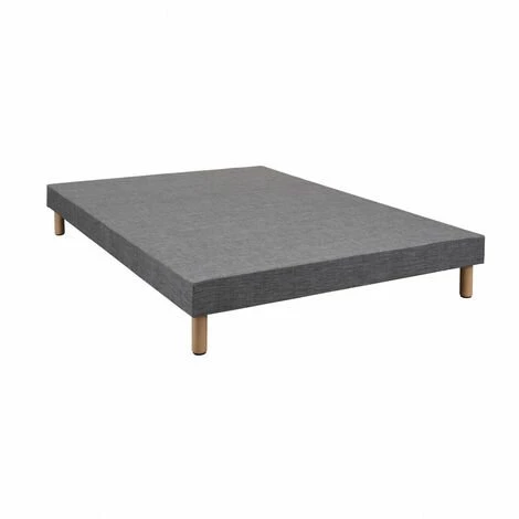 SOMEO Sommier Tapissier Déco Gris ECO 13 Cm 70x190 - Gris 3 SOMEO Sommier Tapissier Déco Gris ECO 13 Cm 70x190 - Gris