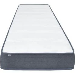 YOUTHUP Matelas De Sommier Tapissier 200x120x20 Cm - Blanc -Sommier Soldes 51865169 3