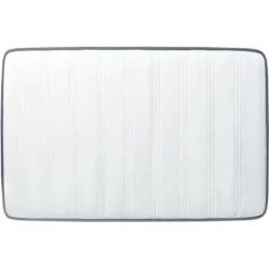 YOUTHUP Matelas De Sommier Tapissier 200x140x20 Cm - Blanc -Sommier Soldes 51865172 4