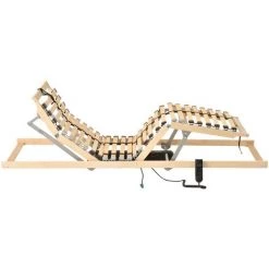 YOUTHUP Sommier à Lattes électrique Avec 28 Lattes 7 Zones 80x200 Cm - Brun 9 YOUTHUP Sommier à Lattes électrique Avec 28 Lattes 7 Zones 80x200 Cm - Brun -Sommier Soldes 51874821 3