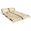Topdeal Sommier à Lattes Avec 28 Lattes 7 Zones 100 X 200 Cm 1 Topdeal Sommier à Lattes Avec 28 Lattes 7 Zones 100 X 200 Cm -Sommier Soldes 52085657 1