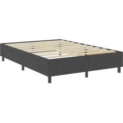 Topdeal Sommier Tapissier Gris Foncé Tissu 180x200 Cm FF3054796_FR 11 Topdeal Sommier Tapissier Gris Foncé Tissu 180x200 Cm FF3054796_FR -Sommier Soldes 52096854 5