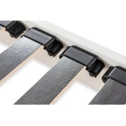 DEKO DREAM Sommier En Kit 90x190 - Décor Blanc -Sommier Soldes 52178941 4