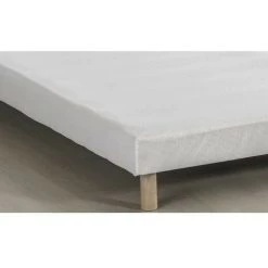 DEKO DREAM Rakenne Lot De 2 Sommiers Tapissiers A Lattes - 160 X 200 Cm - Bois Massif Blanc + Pied 8 DEKO DREAM Rakenne Lot De 2 Sommiers Tapissiers A Lattes - 160 X 200 Cm - Bois Massif Blanc + Pied -Sommier Soldes 52182076 3