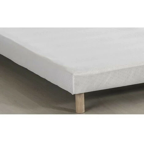 DEKO DREAM Rakenne Lot De 2 Sommiers Tapissiers A Lattes - 160 X 200 Cm - Bois Massif Blanc + Pied 5 DEKO DREAM Rakenne Lot De 2 Sommiers Tapissiers A Lattes - 160 X 200 Cm - Bois Massif Blanc + Pied – Image 3