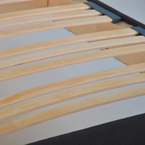 MAISON AUBERTIN Sommier En Kit Tissu Gris - 90 X 190 Cm 6 MAISON AUBERTIN Sommier En Kit Tissu Gris - 90 X 190 Cm – Image 4