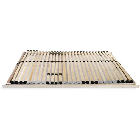 LITZEE Sommier à Lattes Avec 28 Lattes 7 Zones 120 X 200 Cm # 4 LITZEE Sommier à Lattes Avec 28 Lattes 7 Zones 120 X 200 Cm # – Image 2