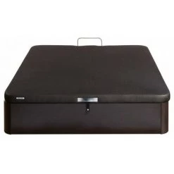 UBD DB11511 ASTEROID 160X200CM DECO WENGE COFFRE EN KIT HAUT 38 PIEDS INTEGRES