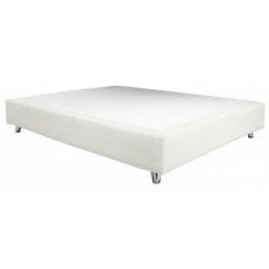 UBD COVERED 2X100X220CM SOMMIERRECOUVERT AVEC PAREMENTAGETISSU WESTER COL 6 H 20CM