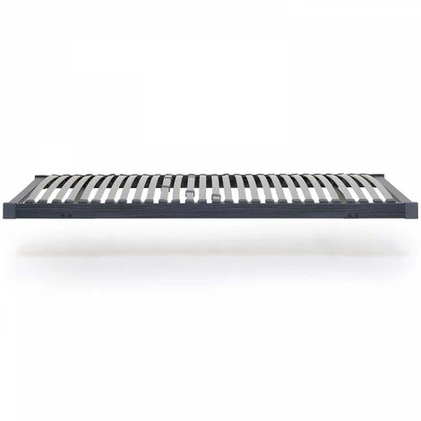 OVIALA Sommier à Lattes Fixes 80 X 200 Cm - Noir 3 OVIALA Sommier à Lattes Fixes 80 X 200 Cm - Noir