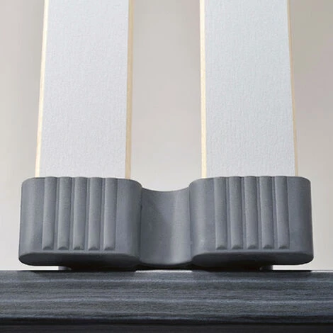 OVIALA Sommier à Lattes Fixes 80 X 200 Cm - Noir 5 OVIALA Sommier à Lattes Fixes 80 X 200 Cm - Noir – Image 3