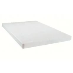 LES TENDANCES Sommier Tapissier Capucine Blanc 160x200 Cm - 13 Cm - Pieds Non Inclus