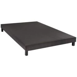 LES TENDANCES Sommier Tapissier Capucine Gris 160x200 Cm - 13 Cm - Pieds Non Inclus -Sommier Soldes 55025486 3
