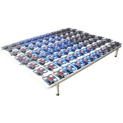 VENTE-UNIQUE.COM Cadre à Lattes Suspension Tout Plots De DREAMEA PLAY - 160 X 200 Cm - Ivoire 9 VENTE-UNIQUE.COM Cadre à Lattes Suspension Tout Plots De DREAMEA PLAY - 160 X 200 Cm - Ivoire -Sommier Soldes 55882112 3