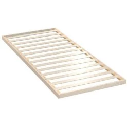 VENTE-UNIQUE.COM Cadre à Lattes Encastrable COSPER - 14 Lattes Multiplis En Bois De Bouleau - 90 X 200 Cm