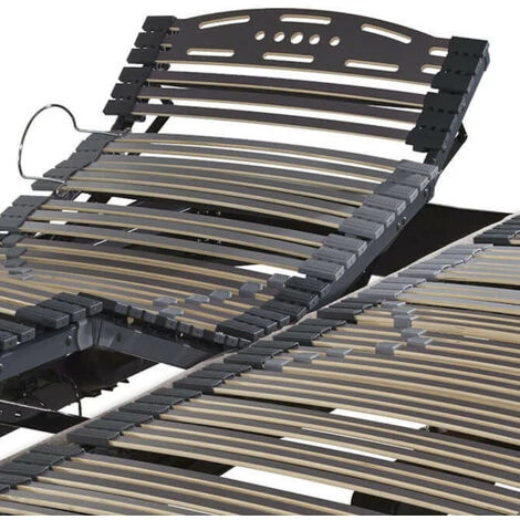 EBAC LITERIE Ensemble Relaxation Confort + Matelas Latex Eolys - 5 Zones - 2x90x200 - Taupe - Gris/Taupe/Anthracite 6 EBAC LITERIE Ensemble Relaxation Confort + Matelas Latex Eolys - 5 Zones - 2x90x200 - Taupe - Gris/Taupe/Anthracite – Image 4