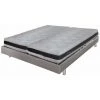 EBAC LITERIE Ensemble Relaxation Action + Matelas Latex Eolys - 5 Zones - 2x80x200 - Lin - Blanc/Ecru/Ivoire -Sommier Soldes 55896398 1