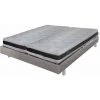 EBAC LITERIE Ensemble Relaxation Action + Matelas Latex Eolys - 5 Zones - 2x90x200 - Lin - Blanc/Ecru/Ivoire -Sommier Soldes 55896646 1