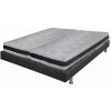 EBAC LITERIE Ensemble Relaxation Action + Matelas Latex Eolys - 5 Zones - 2x80x200 - Gris - Gris/Taupe/Anthracite -Sommier Soldes 55896772 1