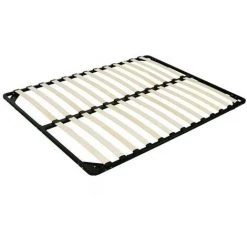 IZTOSS Sommier 140x190cm- Sommiers à Lattes En Bois Pour Adulte - 2x20 Lattes - Livré En 2-5 Jours