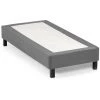 VENTE-UNIQUE.COM Sommier Déco Tapissier En Kit SOMNUS De DREAMEA - 90 X 200 Cm - Gris 2 VENTE-UNIQUE.COM Sommier Déco Tapissier En Kit SOMNUS De DREAMEA - 90 X 200 Cm - Gris -Sommier Soldes 57017690 1