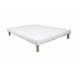 BYSOMMIFLEX Sommier Tapissier130x200cm Blanc Fabrique En France Avec Pieds 7 BYSOMMIFLEX Sommier Tapissier130x200cm Blanc Fabrique En France Avec Pieds -Sommier Soldes 57026117 3