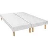 VENTE-UNIQUE.COM Pack Sommiers Déco Tapissiers 14 Lattes Multiplis PANACEA De DREAMEA 2 X 90 X 200 Cm 2 VENTE-UNIQUE.COM Pack Sommiers Déco Tapissiers 14 Lattes Multiplis PANACEA De DREAMEA 2 X 90 X 200 Cm -Sommier Soldes 57216768 1