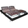 VENTE-UNIQUE.COM Sommier électrique De Relaxation 2x65 Plots Déco Bois Noir De DREAMEA - 2 X 80 X 200 Cm - Moteurs OKIN - Noir 1 VENTE-UNIQUE.COM Sommier électrique De Relaxation 2x65 Plots Déco Bois Noir De DREAMEA - 2 X 80 X 200 Cm - Moteurs OKIN - Noir -Sommier Soldes 57216951 1