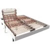 VENTE-UNIQUE.COM Sommier électrique De Relaxation Lattes Et 2x25 Plots Déco Bois Blanc De DREAMEA - 2 X 80 X 200 Cm - Moteurs OKIN - Blanc 1 VENTE-UNIQUE.COM Sommier électrique De Relaxation Lattes Et 2x25 Plots Déco Bois Blanc De DREAMEA - 2 X 80 X 200 Cm - Moteurs OKIN - Blanc -Sommier Soldes 57216970 1
