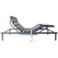 VENTE-UNIQUE.COM Sommier électrique De Relaxation 5 Plans De Couchage - 140x200 Cm - Moteur OKIN - Noir 7 VENTE-UNIQUE.COM Sommier électrique De Relaxation 5 Plans De Couchage - 140x200 Cm - Moteur OKIN - Noir -Sommier Soldes 57217063 3