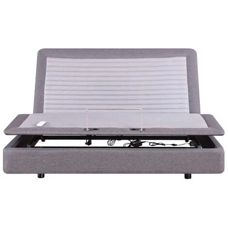 VENTE-UNIQUE.COM Sommier électrique De Relaxation Monocouchage 4 Zones HESPERIS De DREAMEA 160x200 Cm Avec Moteur - Noir 4 VENTE-UNIQUE.COM Sommier électrique De Relaxation Monocouchage 4 Zones HESPERIS De DREAMEA 160x200 Cm Avec Moteur - Noir – Image 2