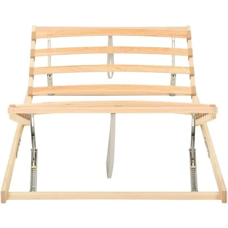 TRUE DEAL Sommier à Lattes 13 Lattes Tête Et Pied Réglables 70x200 Cm 7 TRUE DEAL Sommier à Lattes 13 Lattes Tête Et Pied Réglables 70x200 Cm – Image 5