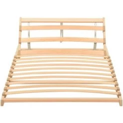 TRUE DEAL Sommier à Lattes 13 Lattes Tête De Lit Réglable 70x200 Cm 10 TRUE DEAL Sommier à Lattes 13 Lattes Tête De Lit Réglable 70x200 Cm -Sommier Soldes 57838086 4