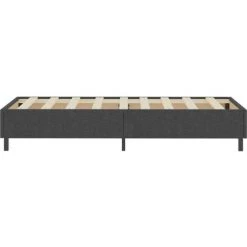 INLIFE Sommier Tapissier Gris Tissu 90 X 200 Cm 11 INLIFE Sommier Tapissier Gris Tissu 90 X 200 Cm -Sommier Soldes 57884703 5