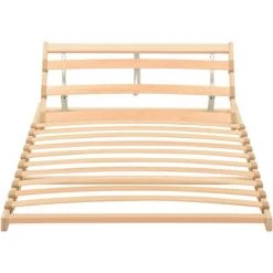 INLIFE Sommier à Lattes 13 Lattes Tête De Lit Réglable 90x200 Cm 10 INLIFE Sommier à Lattes 13 Lattes Tête De Lit Réglable 90x200 Cm -Sommier Soldes 58275904 4