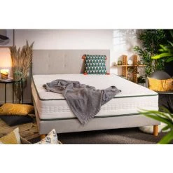 B042754 Tête De Lit 160x200 Cm Et Sommier En Bois Massif Fabriqué En France TERRY Cm - Gris 10 B042754 Tête De Lit 160x200 Cm Et Sommier En Bois Massif Fabriqué En France TERRY Cm - Gris -Sommier Soldes 58573453 4