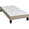 EBAC LITERIE Sommier Tapissier + Pieds Primo - 90x190 - Taupe - 9 Lattes Bois - Hauteur 15 Cm - Taupe 2 EBAC LITERIE Sommier Tapissier + Pieds Primo - 90x190 - Taupe - 9 Lattes Bois - Hauteur 15 Cm - Taupe -Sommier Soldes 58606110 1