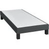 EBAC LITERIE Sommier Tapissier + Pieds Primo - 90x190 - Gris - 9 Lattes Bois - Hauteur 15 Cm - Gris 2 EBAC LITERIE Sommier Tapissier + Pieds Primo - 90x190 - Gris - 9 Lattes Bois - Hauteur 15 Cm - Gris -Sommier Soldes 58606113 1