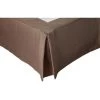 TOISON D'OR Cache Sommier 200x200 Cm CAMELIA Taupe - Taupe -Sommier Soldes 58635126 1