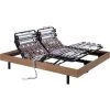 VENTE-UNIQUE.COM Sommier électrique De Relaxation Lattes Et 2x30 Plots Déco Bois Chêne Naturel De DREAMEA - 2 X 90 X 200 Cm - Moteurs OKIN - Naturel Clair 2 VENTE-UNIQUE.COM Sommier électrique De Relaxation Lattes Et 2x30 Plots Déco Bois Chêne Naturel De DREAMEA - 2 X 90 X 200 Cm - Moteurs OKIN - Naturel Clair -Sommier Soldes 58969498 1