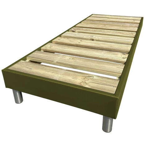 Lit D'extérieur Essenzia SOMMIER D'EXTERIEUR PISTACHO 80x200 - Blanc 3 Lit D'extérieur Essenzia SOMMIER D'EXTERIEUR PISTACHO 80x200 - Blanc