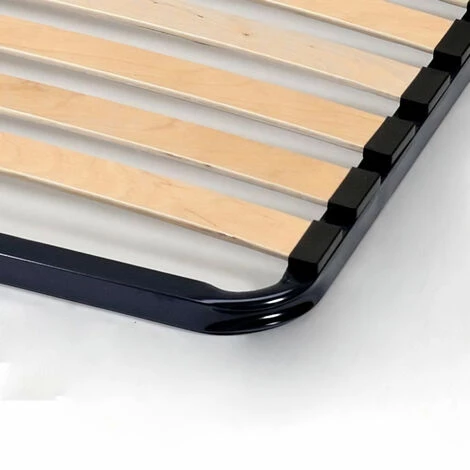 SEDAC Loysa Sommier 90x190 Cm - Acier Bleu Nuit 4 SEDAC Loysa Sommier 90x190 Cm - Acier Bleu Nuit â Image 2