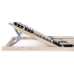 FIMEI Sommiers à Lattes 2 Pcs Avec 42 Lattes 7 Zones 80x200 Cm -Sommier Soldes 61384533 4