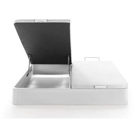 VENTE-UNIQUE.COM Sommier Coffre HESTIA De DREAMEA PLAY - Blanc Mat - 180 X 200 Cm - Blanc 5 VENTE-UNIQUE.COM Sommier Coffre HESTIA De DREAMEA PLAY - Blanc Mat - 180 X 200 Cm - Blanc – Image 3