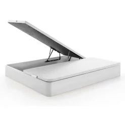 VENTE-UNIQUE.COM Sommier Coffre HESTIA De DREAMEA PLAY - Blanc Mat - 180 X 200 Cm - Blanc 10 VENTE-UNIQUE.COM Sommier Coffre HESTIA De DREAMEA PLAY - Blanc Mat - 180 X 200 Cm - Blanc -Sommier Soldes 61444293 4