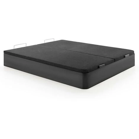 VENTE-UNIQUE.COM Sommier Coffre HESTIA De DREAMEA PLAY - Noir Mat - 180 X 200 Cm - Noir 3 VENTE-UNIQUE.COM Sommier Coffre HESTIA De DREAMEA PLAY - Noir Mat - 180 X 200 Cm - Noir